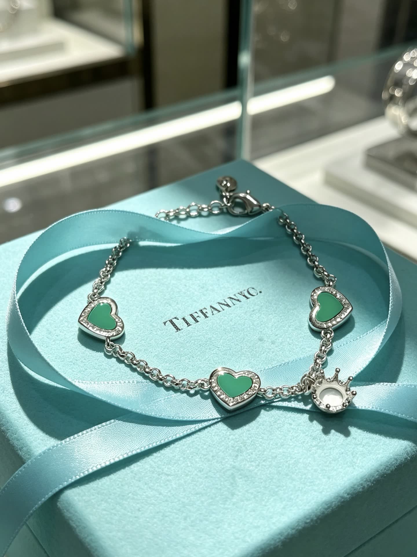 Tiffany & Co. Silver Heart Bracelet